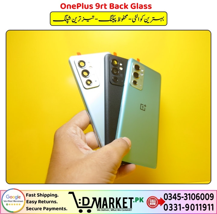OnePlus 9rt Back Glass Price In Pakistan