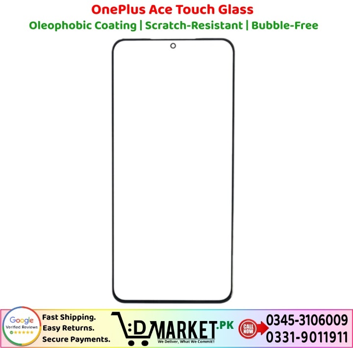 OnePlus Ace Touch Glass Price In Pakistan