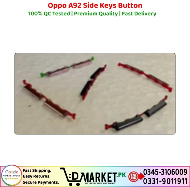 Oppo A92 Side Keys Button Price In Pakistan