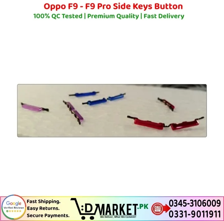 Oppo F9 - F9 Pro Side Keys Button Price In Pakistan