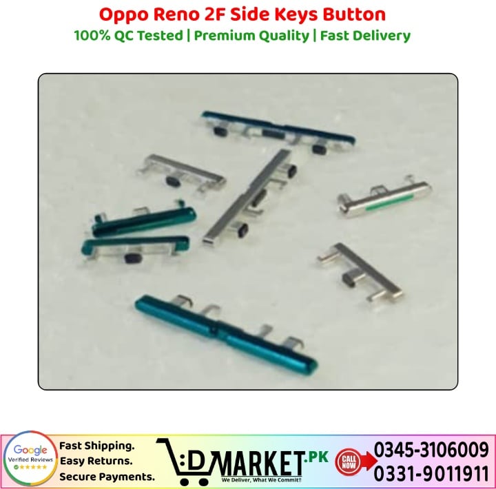 Oppo Reno 2F Side Keys Button Price In Pakistan