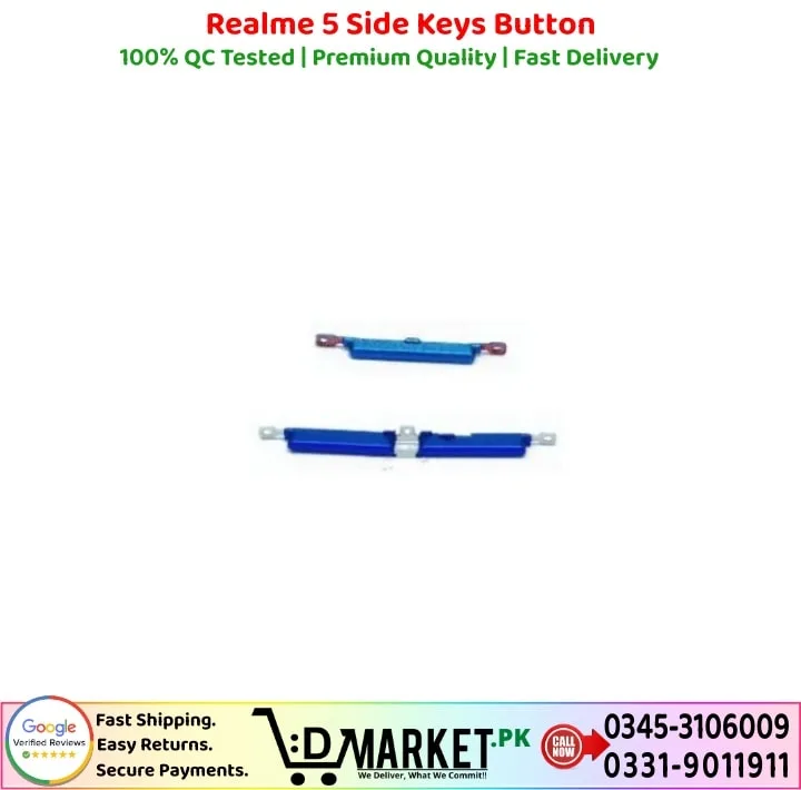 Realme 5 Side Keys Button Price In Pakistan