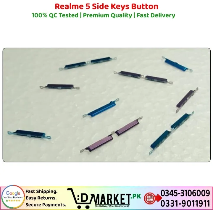 Realme 5 Side Keys Button Price In Pakistan