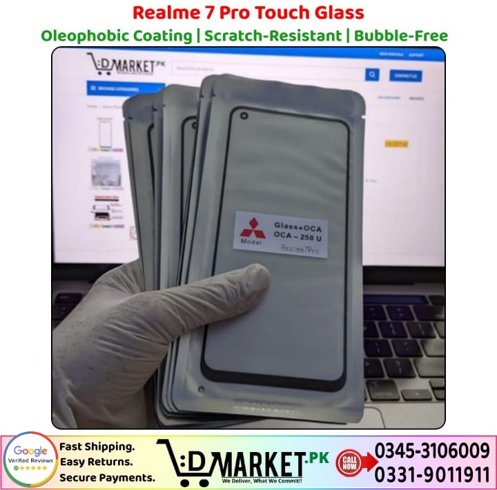Realme 7 Pro Touch Glass Price In Pakistan