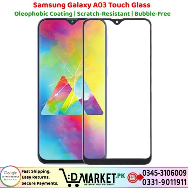 Samsung Galaxy A03 Touch Glass Price In Pakistan