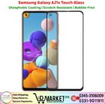 Samsung Galaxy A21s Touch Glass Price In Pakistan