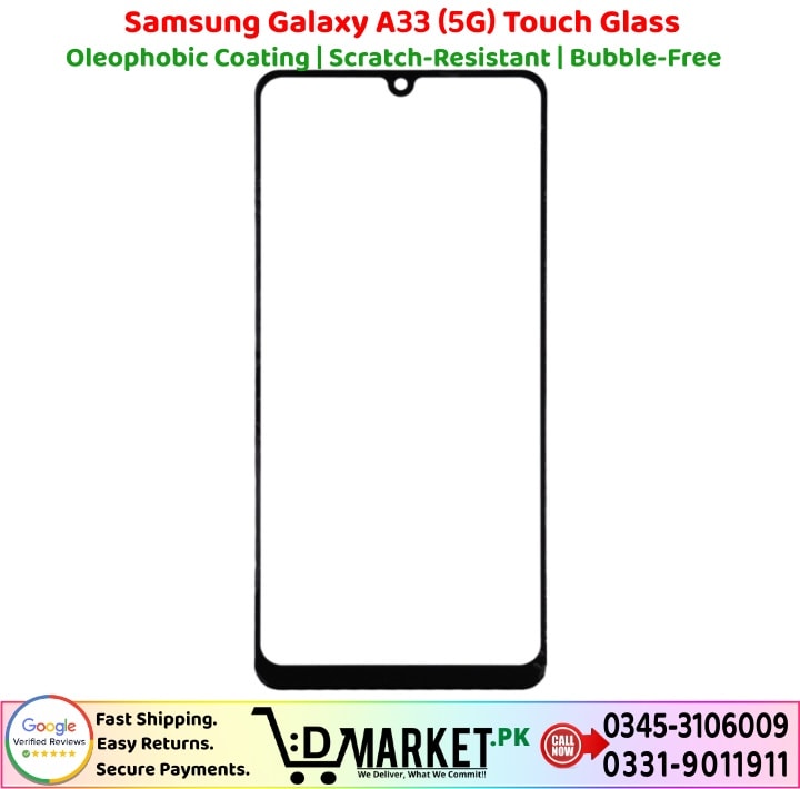 Samsung Galaxy A33 (5G) Touch Glass Price In Pakistan