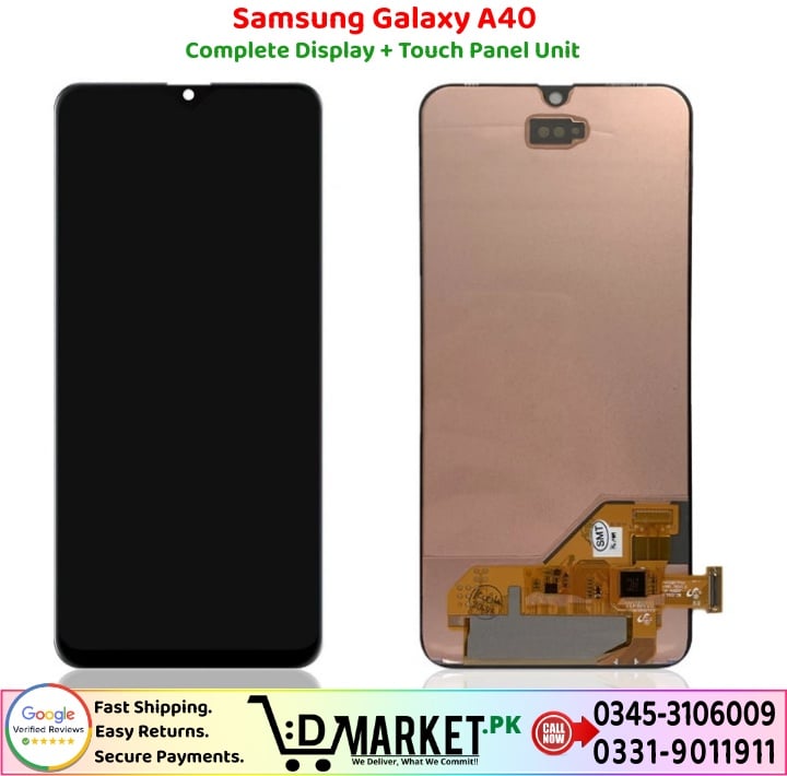 Samsung Galaxy A40 LCD Panel Price In Pakistan