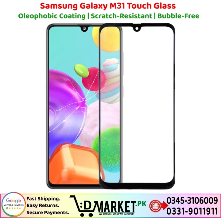 Samsung Galaxy M31 Touch Glass Price In Pakistan
