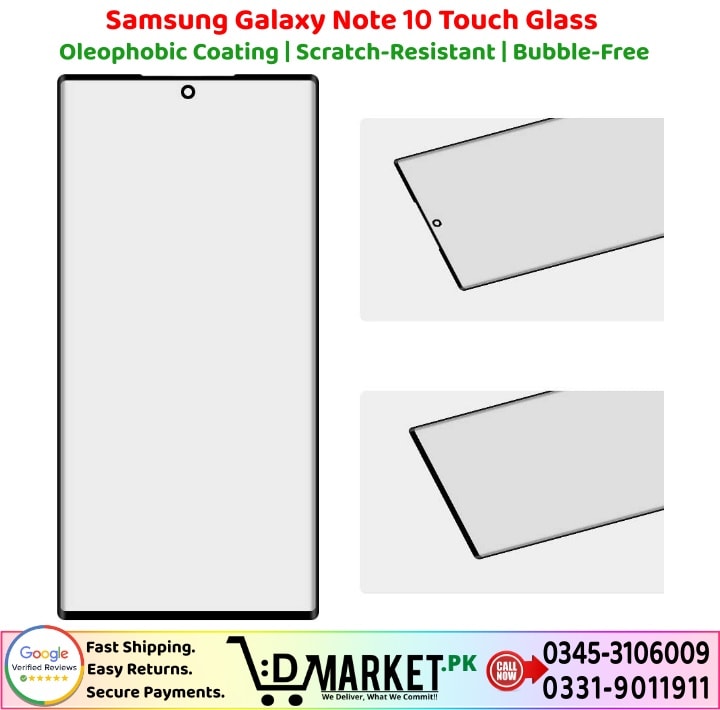 Samsung Galaxy Note 10 Touch Glass Price In Pakistan
