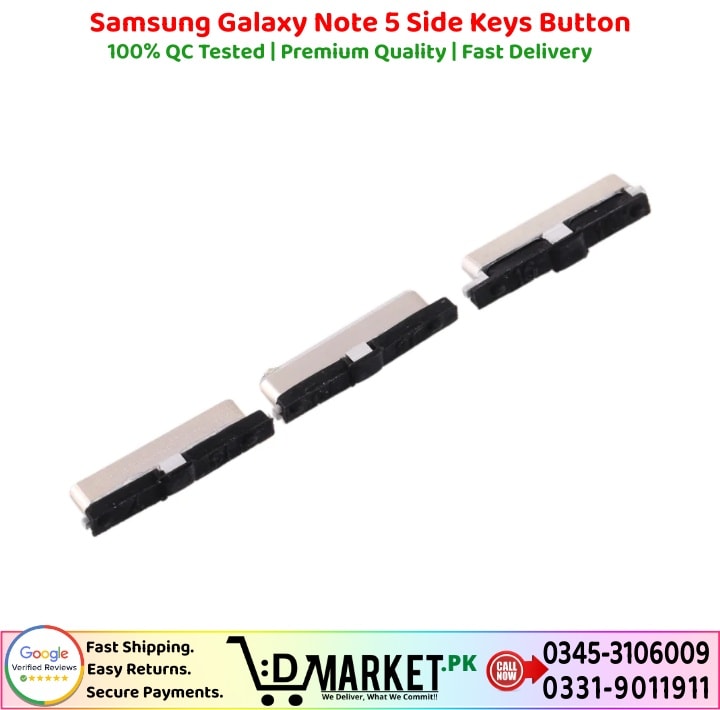Samsung Galaxy Note 5 Side Keys Button Price In Pakistan