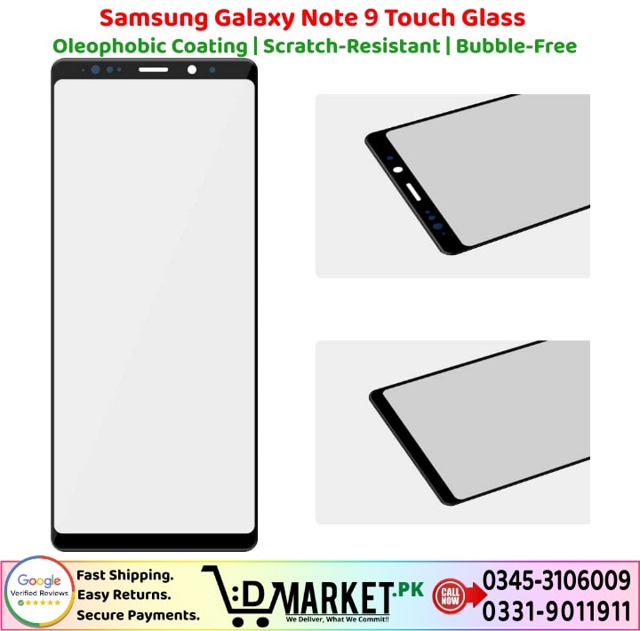 Samsung Galaxy Note 9 Touch Glass Price In Pakistan