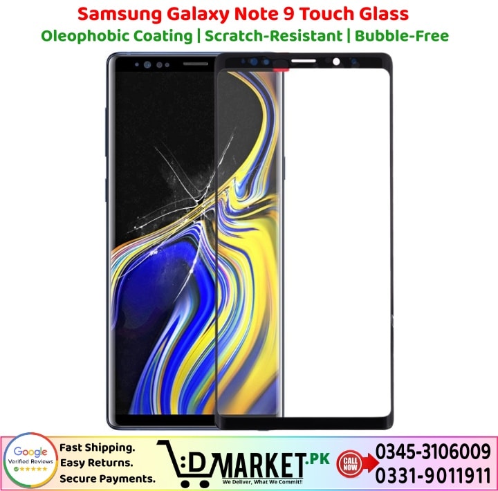 Samsung Galaxy Note 9 Touch Glass Price In Pakistan