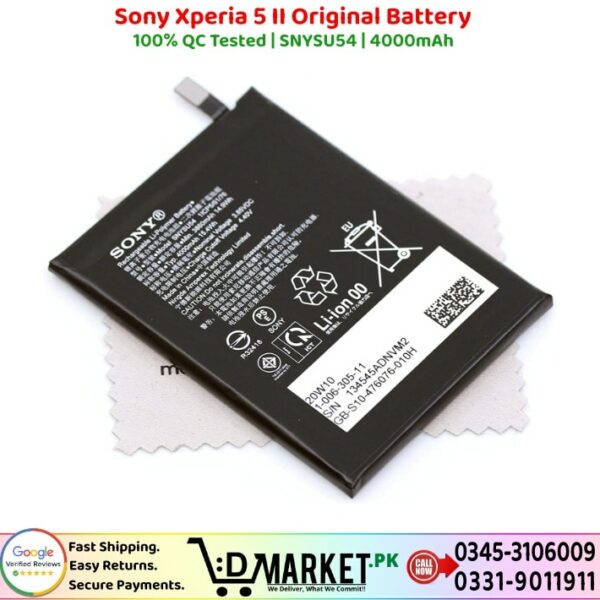 Sony Xperia 5 II Original Battery Price In Pakistan
