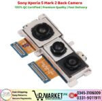 Sony Xperia 5 Mark 2 Back Camera Price In Pakistan