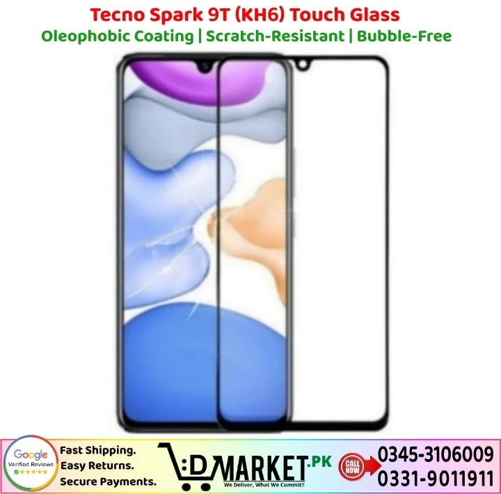 Tecno Spark 9T (KH6) Touch Glass Price In Pakistan