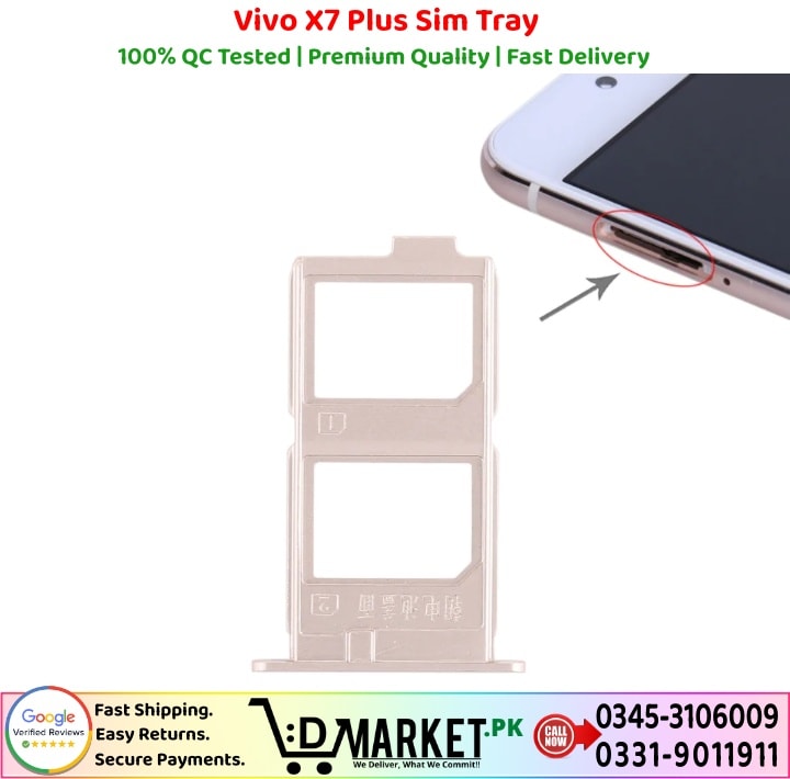 Vivo X7 Plus Sim Tray Price In Pakistan
