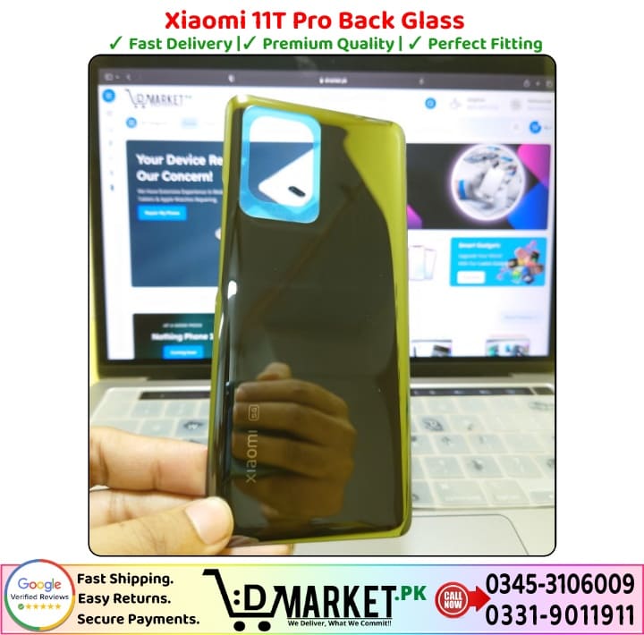 Xiaomi 11T Pro Back Glass Price In Pakistan