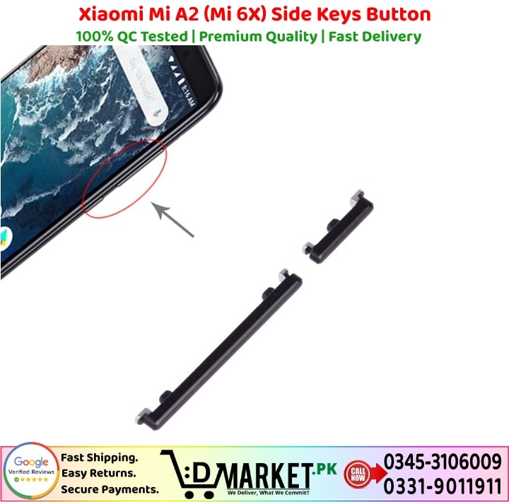 Xiaomi Mi A2 Side Keys Button Price In Pakistan