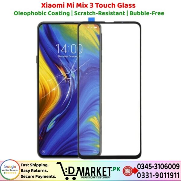 Xiaomi Mi Mix 3 Touch Glass Price In Pakistan