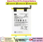 Xiaomi Poco M2 Pro Original Battery Price In Pakistan