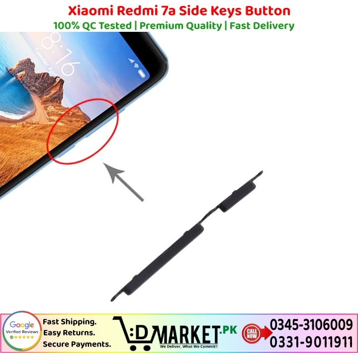 Xiaomi Redmi 7A Side Keys Button Price In Pakistan