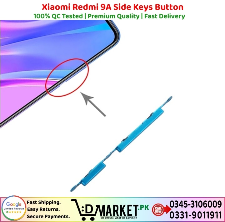 Xiaomi Redmi 9A Side Keys Button Price In Pakistan