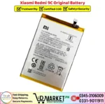 Xiaomi Redmi 9C Original Battery Price In Pakistan