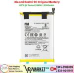 Xiaomi Redmi 9C Original Battery Price In Pakistan