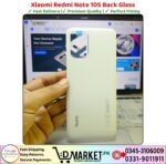 Xiaomi Redmi Note 10S Back Glass Price In Pakistan