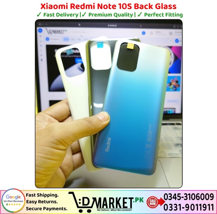 Xiaomi Redmi Note 10S Back Glass Price In Pakistan