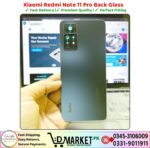 Xiaomi Redmi Note 11 Pro Back Glass Price In Pakistan