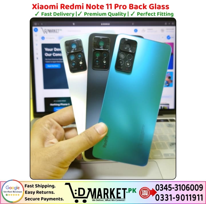 Xiaomi Redmi Note 11 Pro Back Glass Price In Pakistan 1 4
