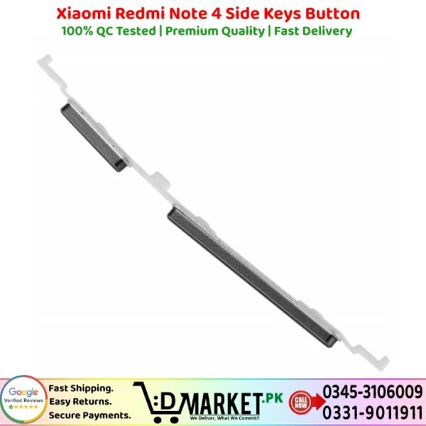 Xiaomi Redmi Note 4 Side Keys Button Price In Pakistan