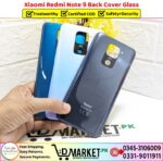 Xiaomi Redmi Note 9 Back Cover Glass Price In Pakistan