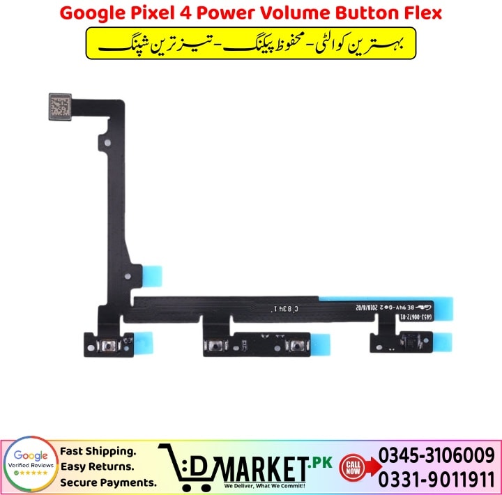 Google Pixel 4 Power Volume Button Flex Price In Pakistan