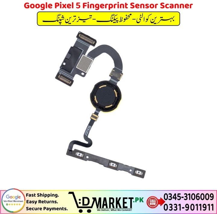 Google Pixel 5 Fingerprint Sensor Scanner Price In Pakistan