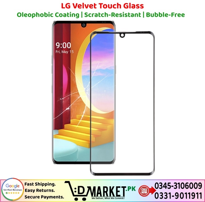 LG Velvet Touch Glass Price In Pakistan