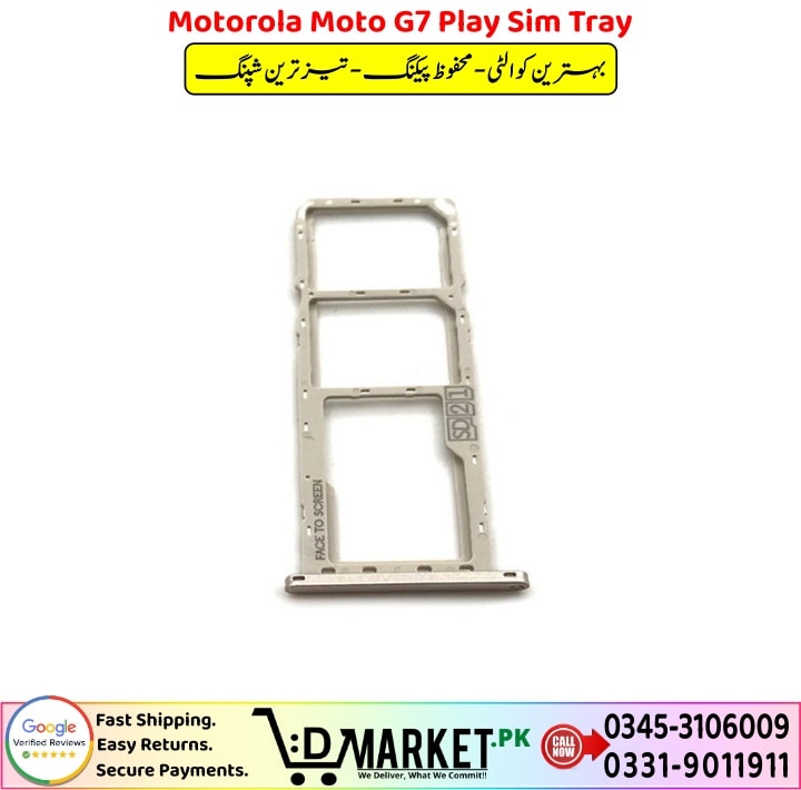 Motorola Moto G7 Play Sim Tray Price In Pakistan