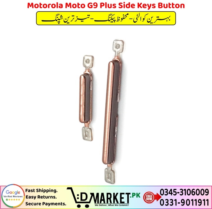 Motorola Moto G9 Plus Side Keys Button Price In Pakistan