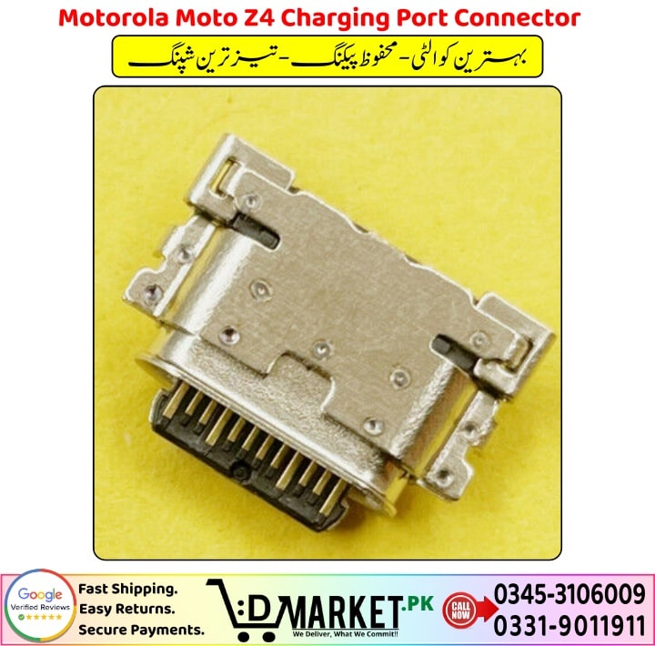 Motorola Moto Z4 Charging Port Connector Price In Pakistan