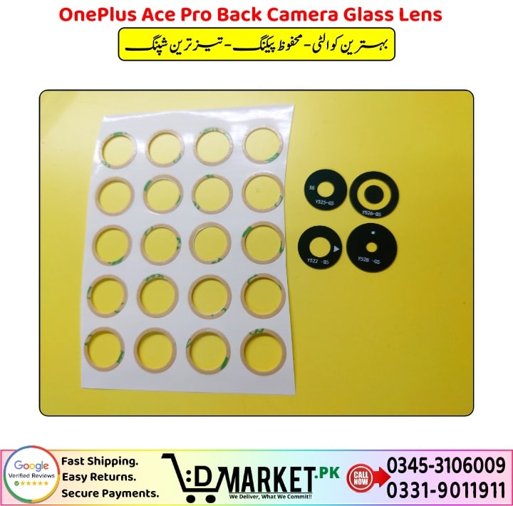 OnePlus Ace Pro Back Camera Glass Lens Price In Pakistan
