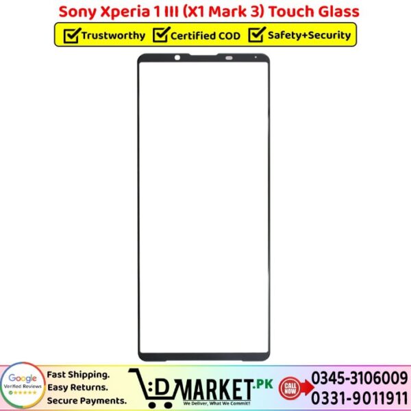Sony Xperia 1 iii Touch Glass Price In Pakistan