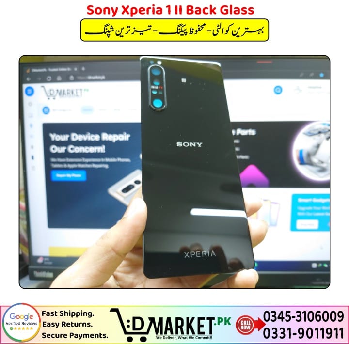 Sony Xperia 1 II Back Glass Price In Pakistan