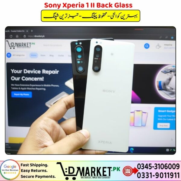 Sony Xperia 1 II Back Glass Price In Pakistan