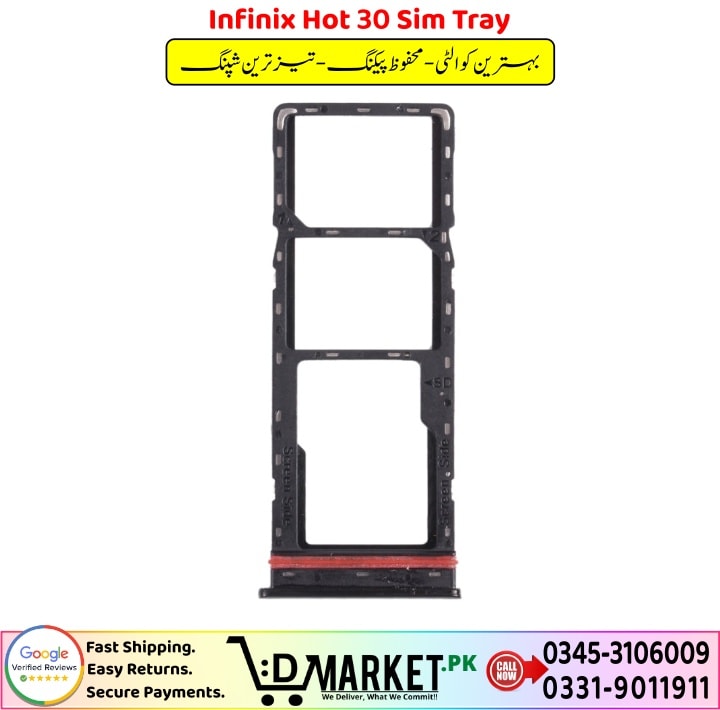 Infinix Hot 30 Sim Tray Price In Pakistan