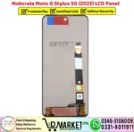 Motorola Moto G Stylus 5G 2022 LCD Panel - DMarket.Pk
