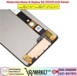 Motorola Moto G Stylus 5G 2022 LCD Panel Price In Pakistan