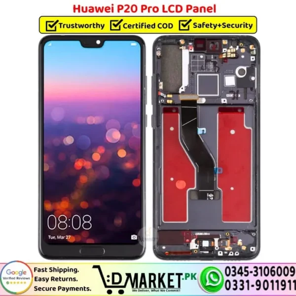 Huawei P20 Pro LCD Panel Unit Screen Display - DMarket.Pk