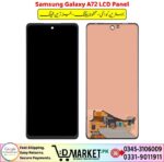 Samsung Galaxy A72 LCD Panel Price In Pakistan